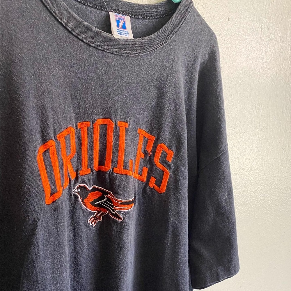Vintage Baltimore Orioles Tee Shirt Logo 7 XL s/s